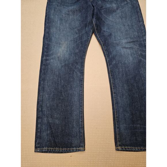 Polo Ralph Lauren Jeans Men’s 34x30 The Hampton Relaxed Straight Medium Wash - Picture 2 of 12